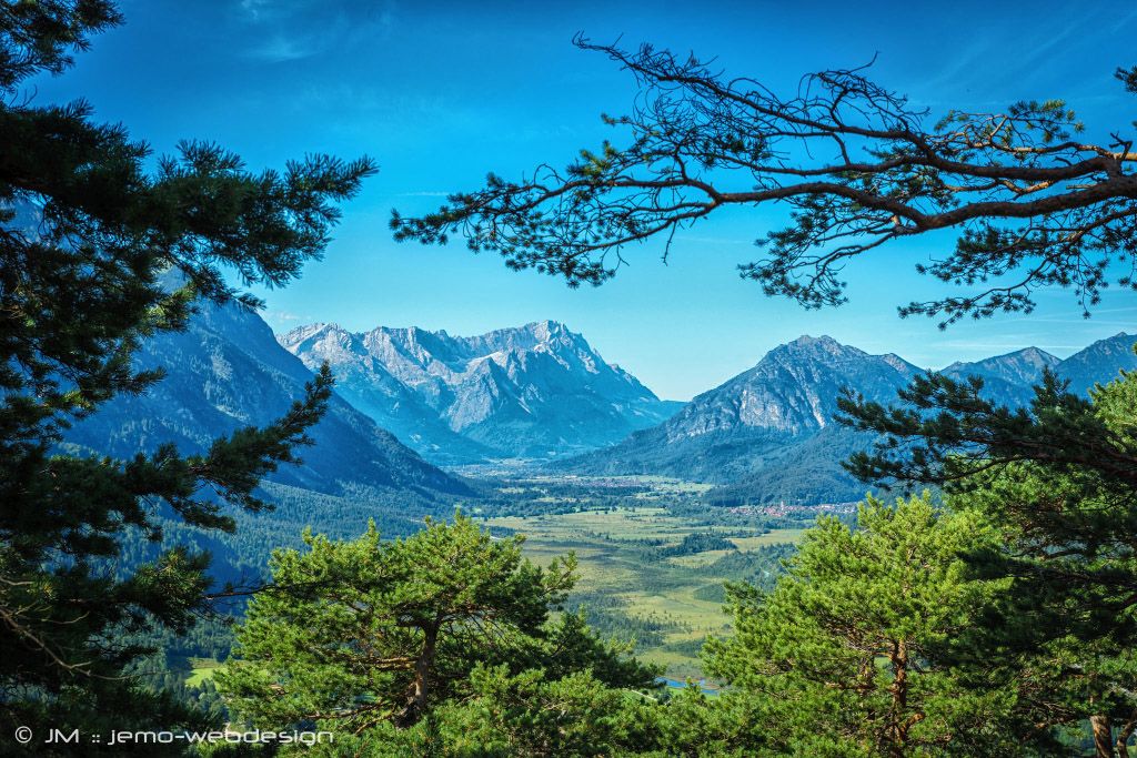 Landschaftsfotografie Zugspitzblick