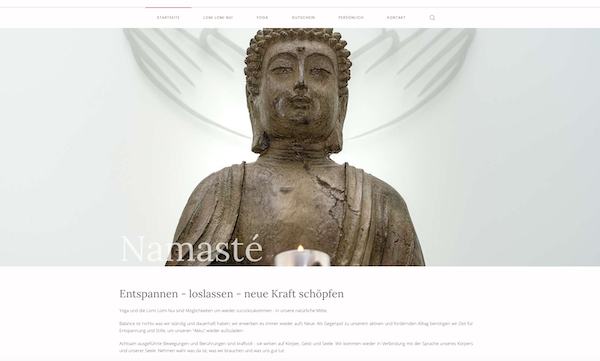 jemo-webdesign Referenzen Lomi Lomi Yoga Oberammergau