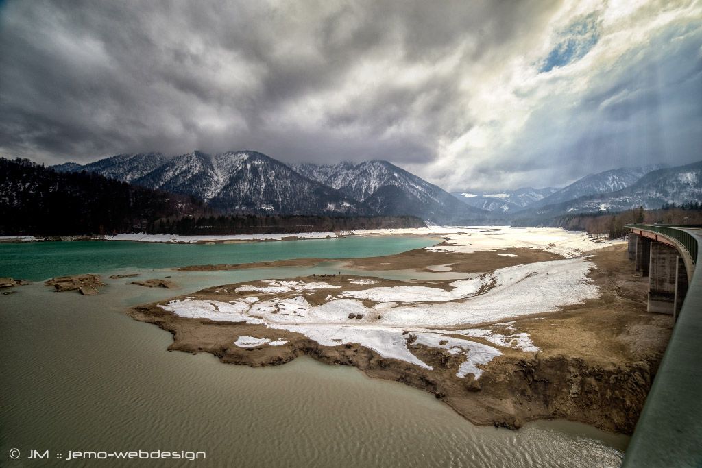 Landschaftsfotografie Sylvensteinspeicher