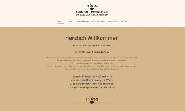 jemo-webdesign Referenzen alma Senioren Mittenwald 