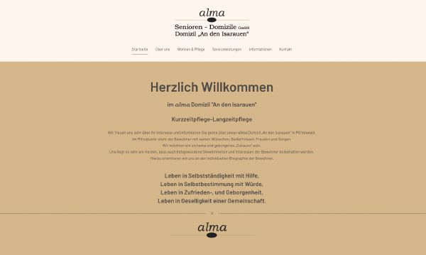 jemo-webdesign Referenzen alma Senioren Mittenwald 